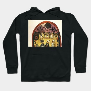 spectacle cossack beyond the danube 1936 1 - Maria Primachenko Hoodie